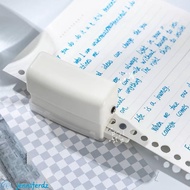 JENNIFERDZ Hole Puncher, A4 A5 B5 6-hole Paper Puncher, Office Stationery Precise Stable Loose Leaf 