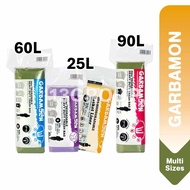 BMS Garbamon Degradable Heavy Duty Trash Garbage Bag / Lemongrass Scented, 25L / 60L / 90L