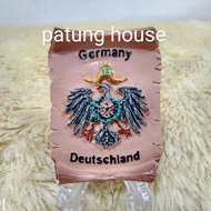 Fridge Magnet Refrigerator Sticker Souvenir Germany Deutschland Germany Brown