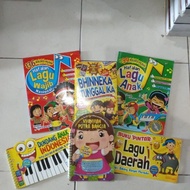 BUKU LAGU ANAK / BUKU LAGU DAERAH DAN WAJIB / BUKU LAGU NASIONAL ANAK