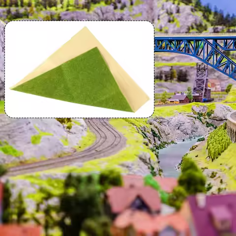 25x25cm Grass Mat Green Artificial Lawn Carpet Model Architectural Layout DIY 3D Train Railway Scene