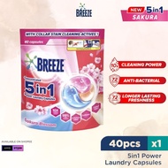 Breeze 5 In 1 Capsules Pouch Sakura Blossom (420g)