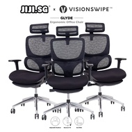(JIJI.SG x VISIONSWIPE™) GLYDE Office Chair / Computer Chair- Office chairs / Study chair / Gaming chair / Ergonomic