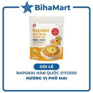 [RETAIL PACKAGE] - O’FOOD - O’food Korean Rapokki Cheese flavor, Tokbokki O'Food, Korean O'Food Rice