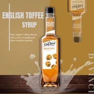 DAVINCI GOURMET ENGLISH TOFFEE FLAVOURED SYRUP 750mL / SYRUP PUMP /READY STOCK / BEVERAGE/ DESSERT