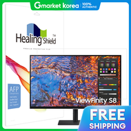 Healing shield | ซมซง 4K บวฟนต S8 LS32B800P ฟลมกนรอยหนาจอแบบใส/ลดแสงสะทอน/ปองกนแสงสฟา