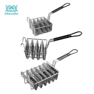 [nvnrbso] Taco Holder Basket Taco Fryer Deep Fryer Burritos Cake with Grip Handle Fryer Basket Kitch