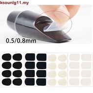 KSOUNLG11 Sax Mouthpiece Patches, 0.5mm/0.8mm Mouthpiece Patches Sax Mouthpiece Cushion, Soprano Cla