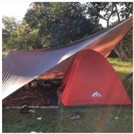 Flysheet 4x6/tenda dalurat quality 100% waterproof