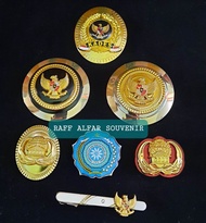JENGKOL GARUDA ( PAKET 7 pcs ) PIN KADES ~ PIN KORPRI ~ PIN PKK ~ JEPIT DASI GARUDA