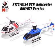 Wltoys Xk As350 K123 6ch 3d 6g Sistem Alat Kawalan Jauh Mainan Tanpa Brushless Motor Rc Helikopter B