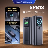 [ 165W ] Airbot SPB18 | 25000mAh Power Bank Fast Charging High Speed Laptop CE Certified Inbuild Cab