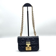 Dior addict Logo鎖頭鏈條包 WOC