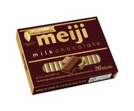 Date 26 Socola Meiji Nhật 120g  hộp 26 Thanh - socola trà xanh / socola sữa / socola đen/ socola dâu
