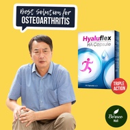 Hyaluflex HA Capsule 2x30s Collagen | Glucosamine | Hyaluronic Acid for Osteo-Arthritis, Joint Pain,