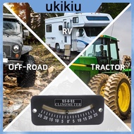 UKIi Slope Angle Meter Glass Tube Inclinometer for Outdoor Riding 25-0-25 45-0-45