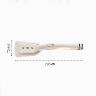 2-in-1 Silicone Turner & Tongs – Heat-Resistant Spatula with Steak Clips Pizza Paddle & Fish Flipper