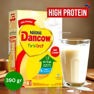 Nestle DANCOW Fortigro Instant Milk Powder Instant Milk Full Cream High Protein High Carton Box 390g
