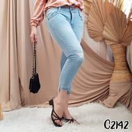Women's jeans C2142 skinny jeans