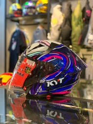 KYT TTR JET BASTIANINI 2022 HELMET OPEN FACE DOUBLE VISOR