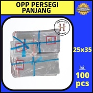 Plastik OPP CKP 25x35 / OPP Persegi Panjang (**)