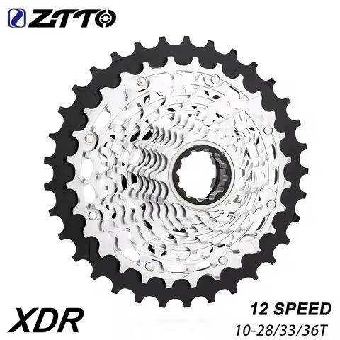 ZTTO 12 Speed XDR Road Bike Freewheel Bicycle Cassette 12S 10-28 33 36T Steel Gear Gravel Bike Flywh