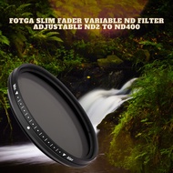 FOTGA Slim Fader Variable ND Filter Adjustable ND2 to ND400 49MM 55MM 58MM 67MM