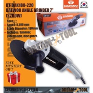 *ANGLE GRINDER* Daewoo Angle Grinder 7” (2200W) DT-DAK180-220