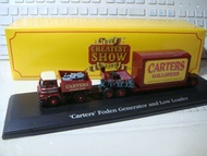 1: 76 ATLAS Old Trailer Trailer Trailer Trailer Flatbed Truck Transporter Long Truck Original Packag