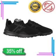 Luar biasa Piero Flow B Sepatu Sneakers Pria-All Black Sku P20805