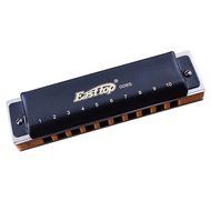 MLQ-44 Easttop Diatonic Harmonica, 10หลุมพิณ,หีบเพลงปากบลูส์,คีย์ C,หวี ABS,โอคาริน่า,T008s