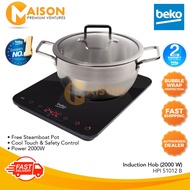Beko Induction Cooker HPI51012B (2 Years Warranty)