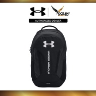 Under Armour Men Hustle 6.0 Backpack Bag - Black/White 1384672-002