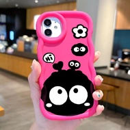 Casing hp For Redmi 12 4G 12 5G 13C 4G 13C 5G 9 9 Prime 9A 9AT 9A Sport 9C 9C NFC Case Cute Black Si