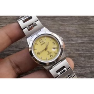 Second-Hand Japanese Vintage Watch Seiko Lukia Perpetual Calendar 4F32 0130 Integrated Bracelet Wome