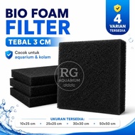 Bio foam filter aquarium pond 10x25 25x25 30x30 50x50 3cm thick