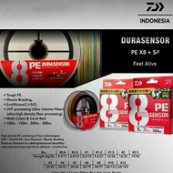 SENAR PE DAIWA DURASENSOR X8 300M/MULTI COLOUR