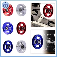 [Wishshopezxh] Bearing Pulley Wheel, Aluminum Pulley Replacement, Round Pulley Wheel for