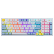 Nubwo Keyboard (คีย์บอร์ด) รุ่น Eleanor X801 [ออกใบกำกับภาษีได้] - DAS Inter Group White/Blue - Red 