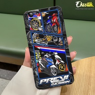 Case VIVO Y53 - Eksotik - Casing VIVO Y53 - Silikon Lentur - Motif Aesthetic Lucu - Cassing - Akseso