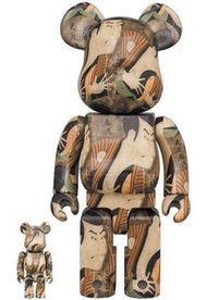 BEARBRICK 東洲斎写楽 「三代目大谷鬼次の奴江戸兵衛」100％ & 400％
