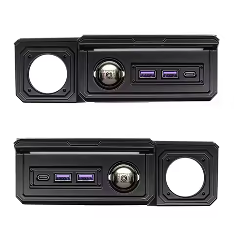 Car Charger Power Dual USB Charger Adapter And Type-C Charging Ports For Suzuki Jimny JB64 Sierra JB