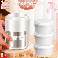 ROSE 1/2Pcs Ice Tray, for Ice Sand Food Grade Frozen Ice Mold,  Making Ice Jelly Candy Kitchen Equip