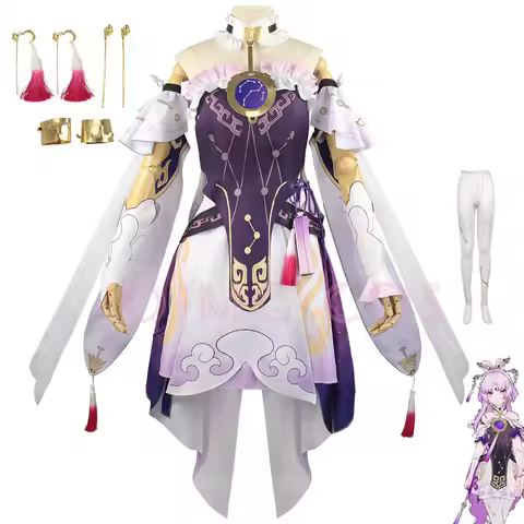 Fu Xuan Cosplay Costume Honkai Star Rail Carnival Uniform Halloween Anime Costumes men Game