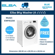 Elba 8Kg Washer (EWF8123A) – 4 ✓ ✓ ✓✓