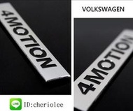 CHERIO VOLKSWAGEN 大眾原廠正品 4MOTION標 四輪驅動 TIGUAN GP TOUAREG GTI