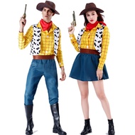 Halloween Couples Cosplay Costume - Woody & Jessie from Toy Story