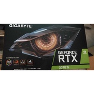 used Gigabyte 3070ti Gaming OC fullbox