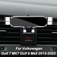 Car Phone Holder for Vw Volkswagen Golf 7 mk7 Golf 8 mk8 2013-2023 Bracket GPS Stand Rotatable Suppo