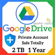 Google Drive 2TB + Gemini AI - Storage upgrade - 1 year
